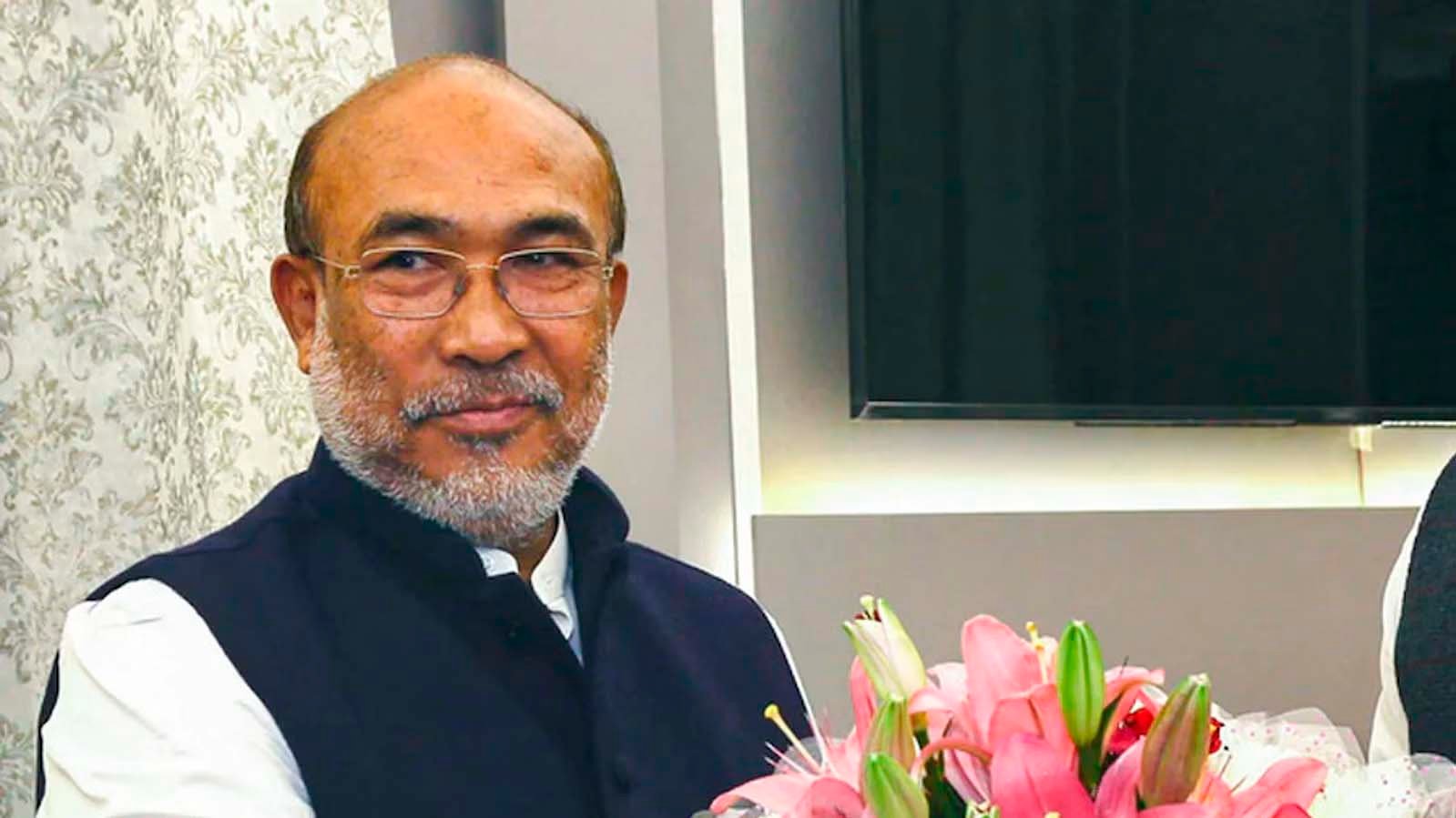 मणिपुर में CM बीरेन सिंह के सुरक्षा काफिले पर उग्रवादियों ने किया हमला, 1 जवान घायल