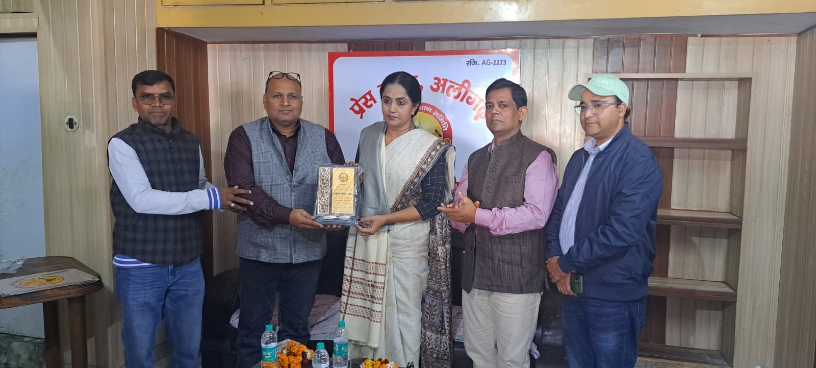 राष्ट्रीय प्रेस दिवस पर हुआ वरिष्ठ पत्रकारों का सम्मान