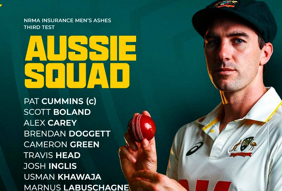 एडिलेड टेस्ट के लिए ऑस्ट्रेलिया की स्क्वॉड का एलान; जोश हेजलवुड एशेज सीरीज से बाहर