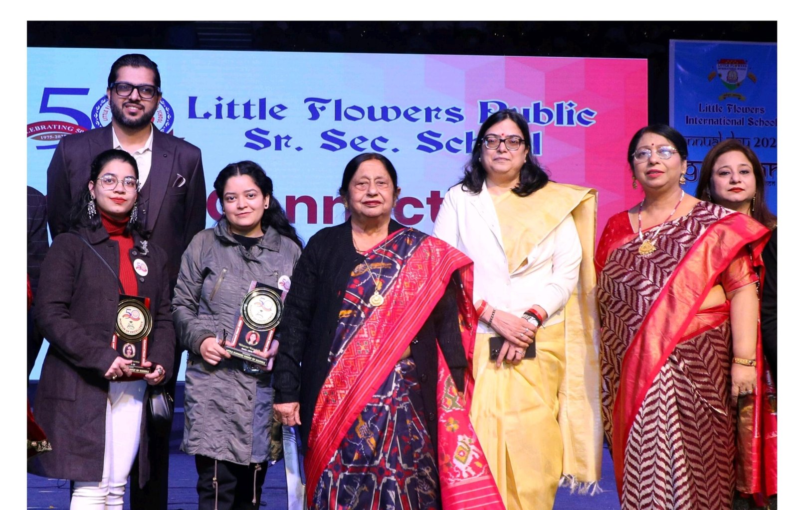 50 वर्षों की स्वर्णिम यात्रा का महा उत्सव: लिटिल फ्लावर्स पब्लिक स्कूल की स्वर्ण जयंती पर संस्कृति, परंपरा और शिक्षा का भव्य संगम